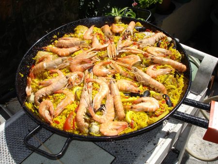 poêle paella